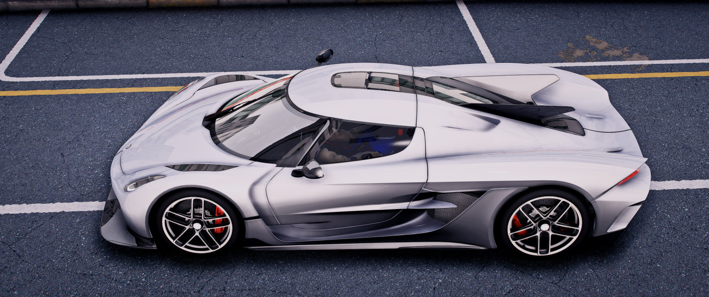 (Debadged + Badged) Koenigsegg Jesko Absolut 2021