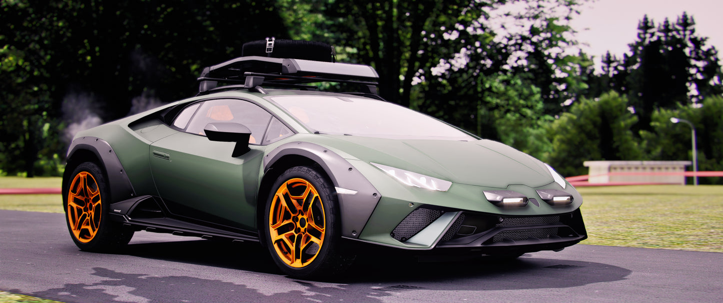 (Debadged + Badged) Lamborghini Huracán Sterrato