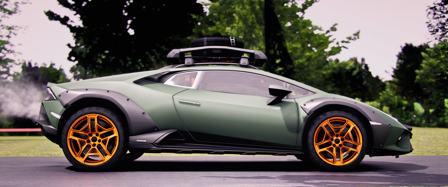 (Debadged + Badged) Lamborghini Huracán Sterrato