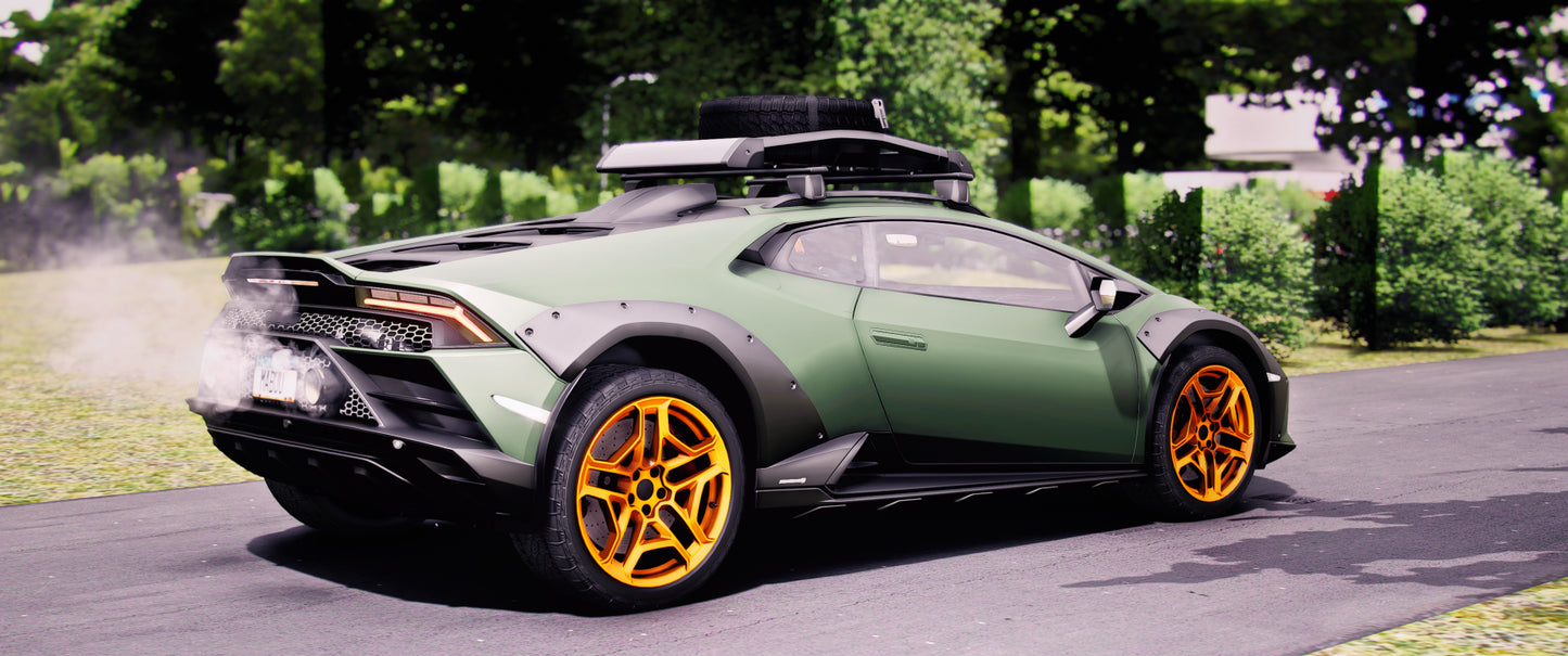 (Debadged + Badged) Lamborghini Huracán Sterrato