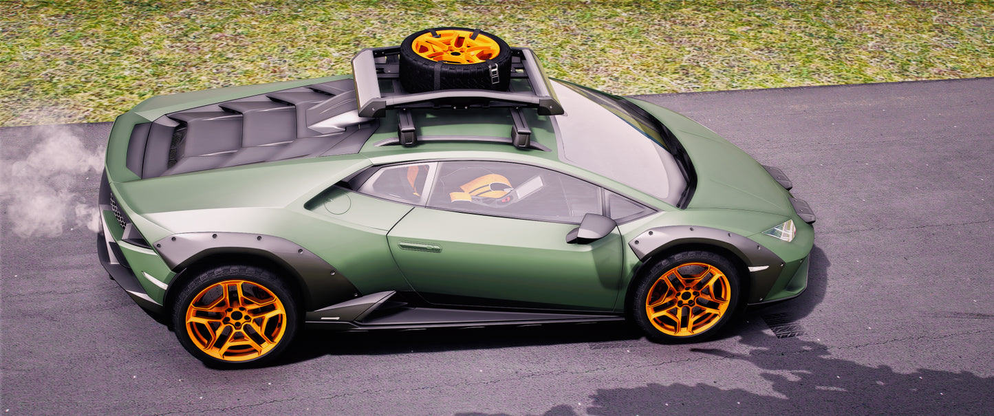 (Debadged + Badged) Lamborghini Huracán Sterrato