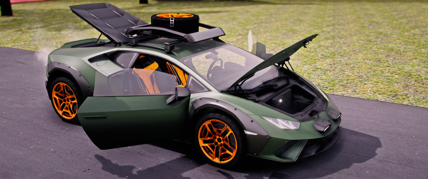 (Debadged + Badged) Lamborghini Huracán Sterrato