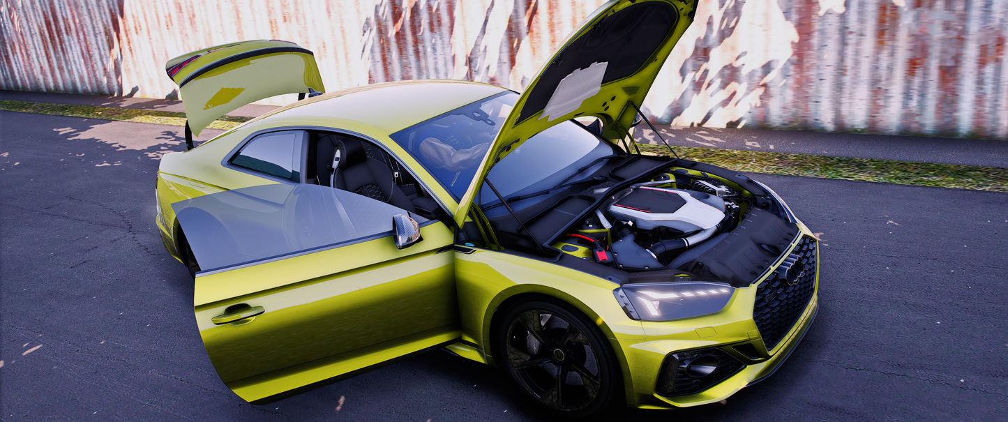 (Debadged + Badged) Audi RS5 Coupé 2020
