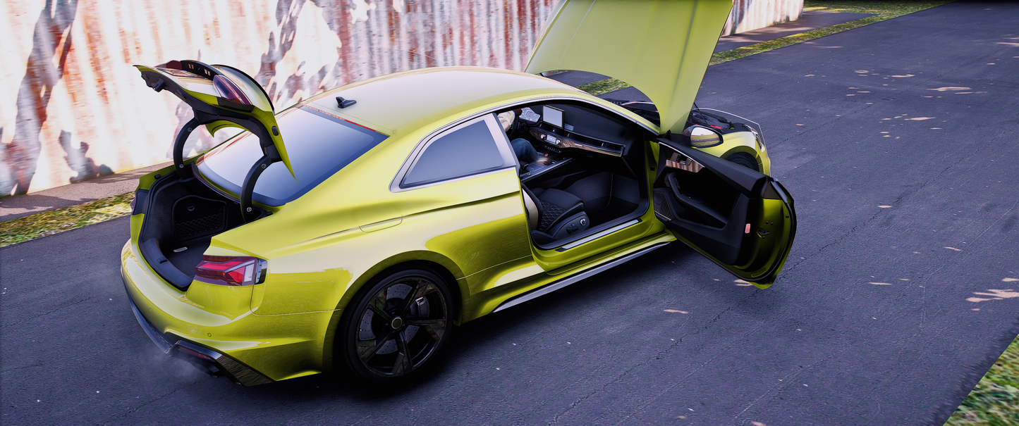 (Debadged + Badged) Audi RS5 Coupé 2020