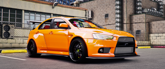 (Debadged) Mitsubishi Evox Widebody