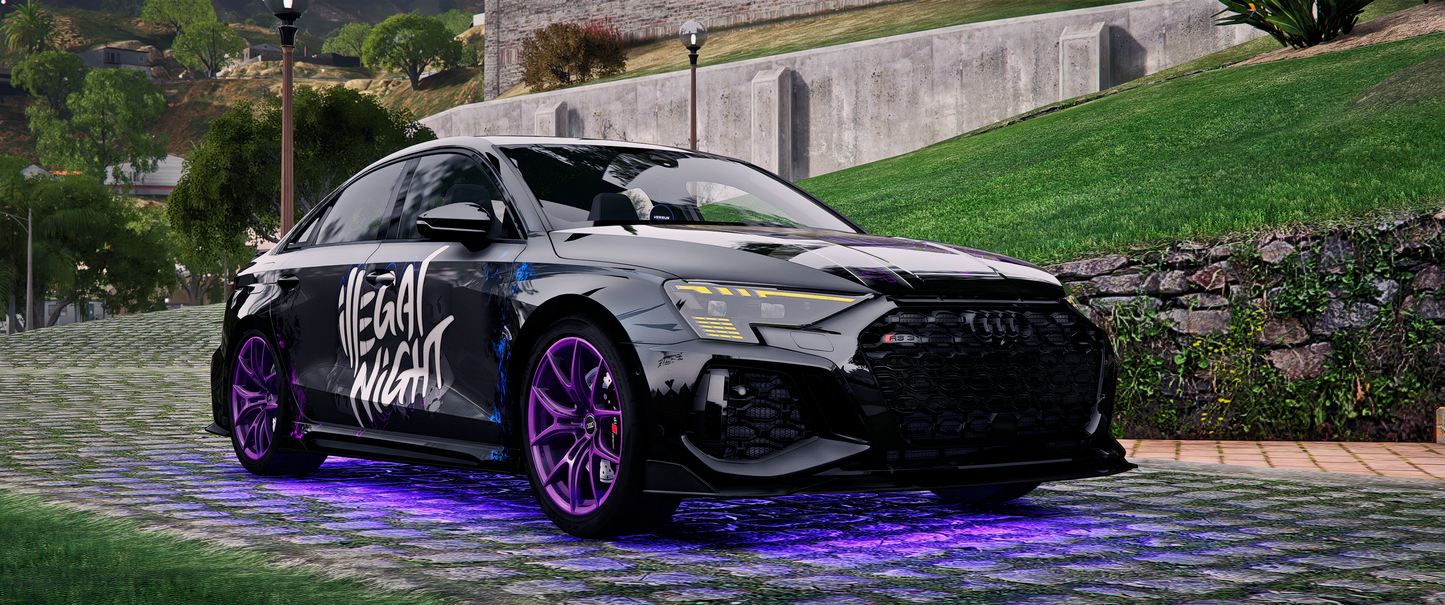 Audi RS3 8Y Sedan Illegal Night