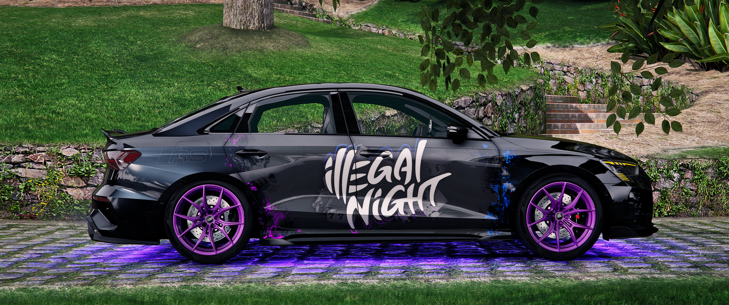 Audi RS3 8Y Sedan Illegal Night