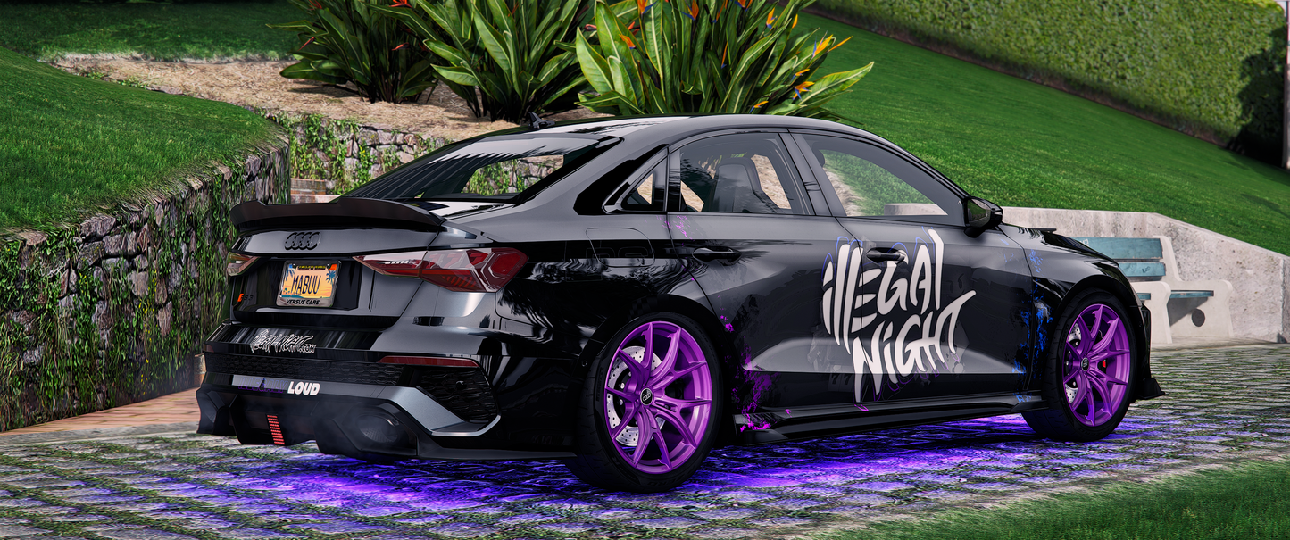 Audi RS3 8Y Sedan Illegal Night
