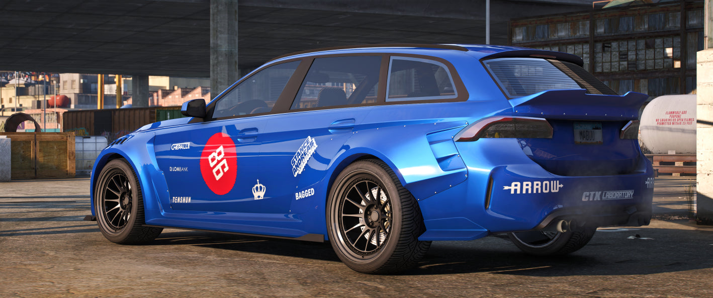 (Lore Friendly) Ubermacht Rhinehart CTX (Addon Sound + 6 Tuning Parts + Liveries)