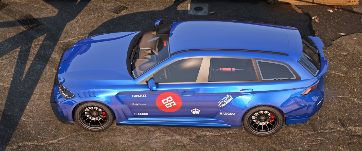 (Lore Friendly) Ubermacht Rhinehart CTX (Addon Sound + 6 Tuning Parts + Liveries)