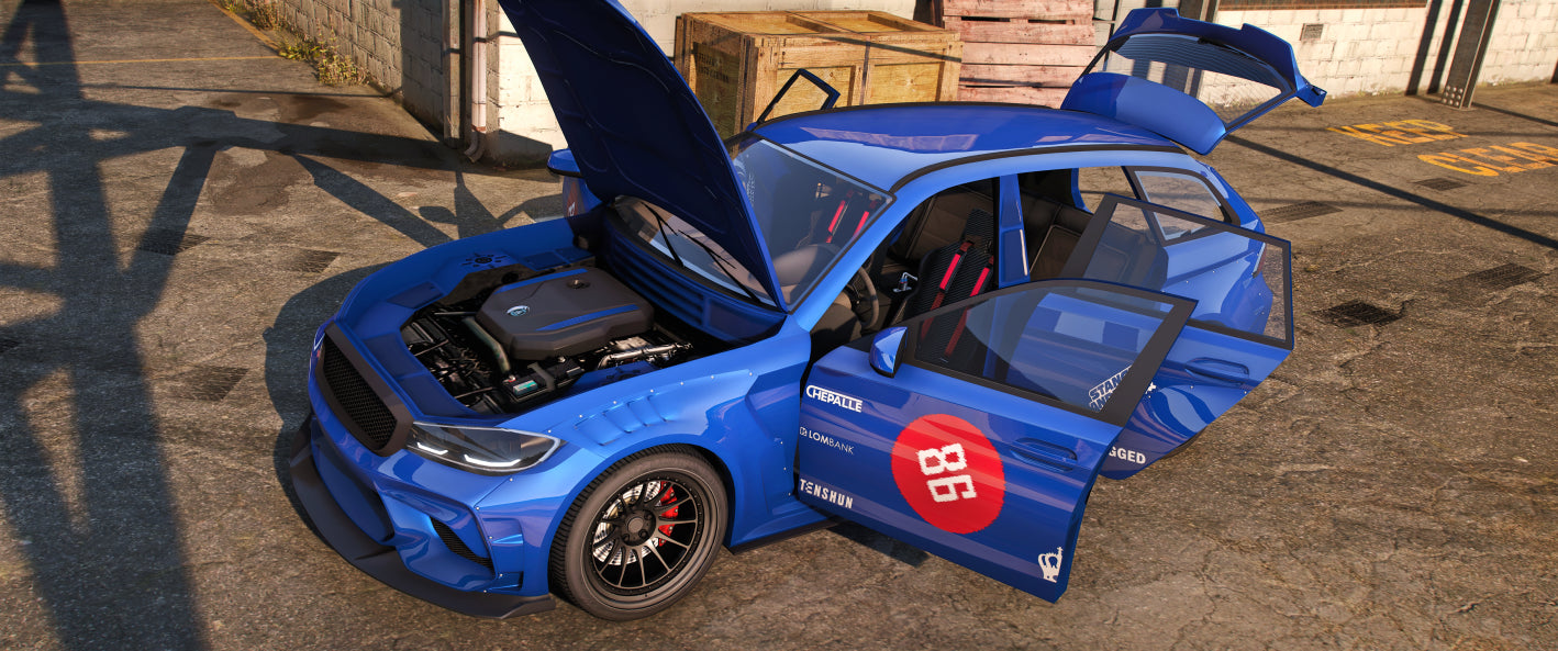 (Lore Friendly) Ubermacht Rhinehart CTX (Addon Sound + 6 Tuning Parts + Liveries)