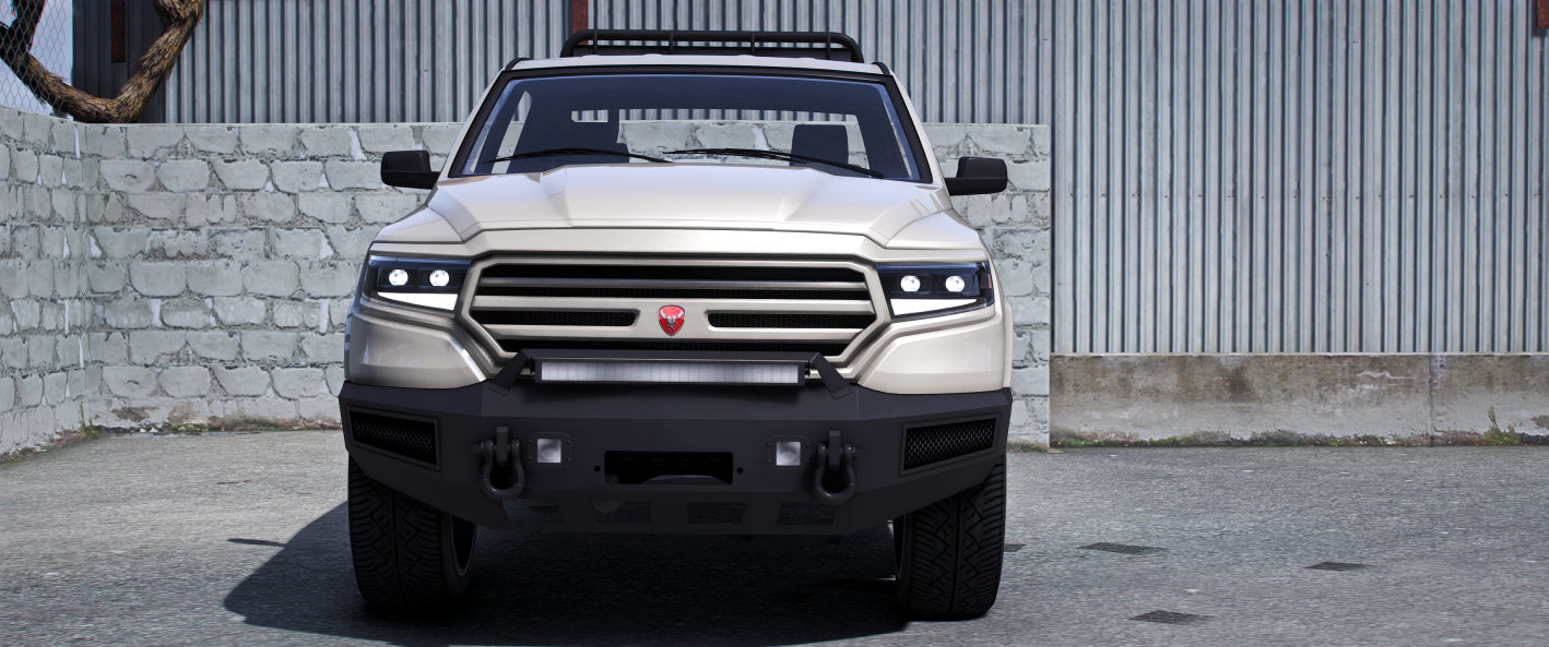 (Lore Friendly) Bravado Bison XL (Addon Sound + 65 Tuning Parts + 6 Seater)