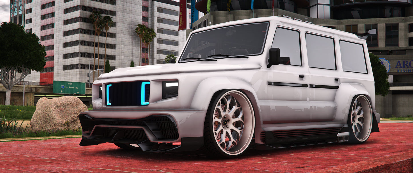 (Lore Friendly) Benefactor Dubsta CTX (Addon Sound + Livery Map)