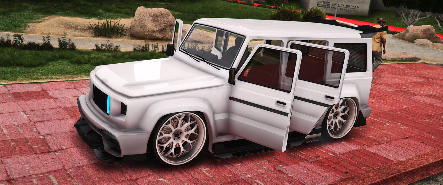 (Lore Friendly) Benefactor Dubsta CTX (Addon Sound + Livery Map)