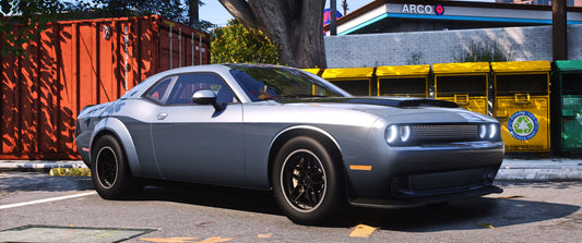 (Debadged + Badged) Dodge Challenger SRT Demon 170 2023