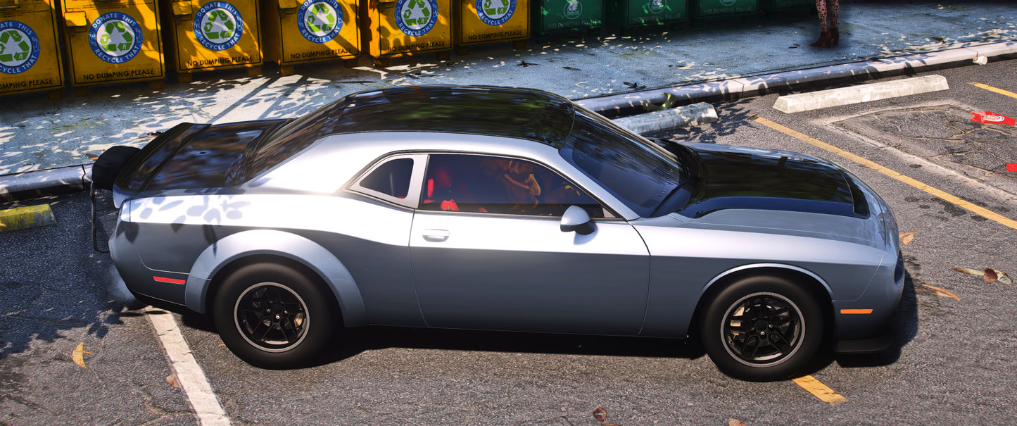 (Debadged + Badged) Dodge Challenger SRT Demon 170 2023