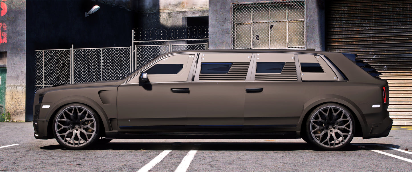 (Debadged) Rolls Royce Cullinan Limo Sixth Sense