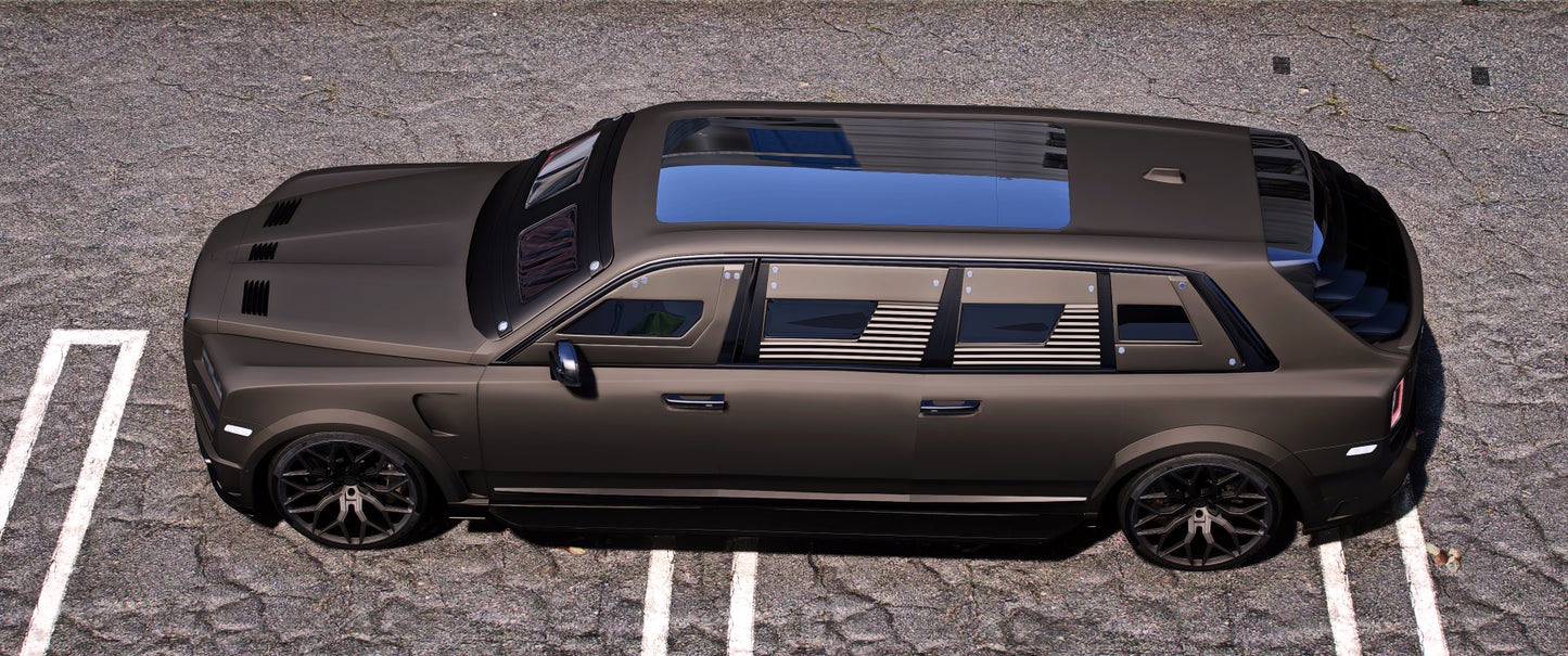 (Debadged) Rolls Royce Cullinan Limo Sixth Sense