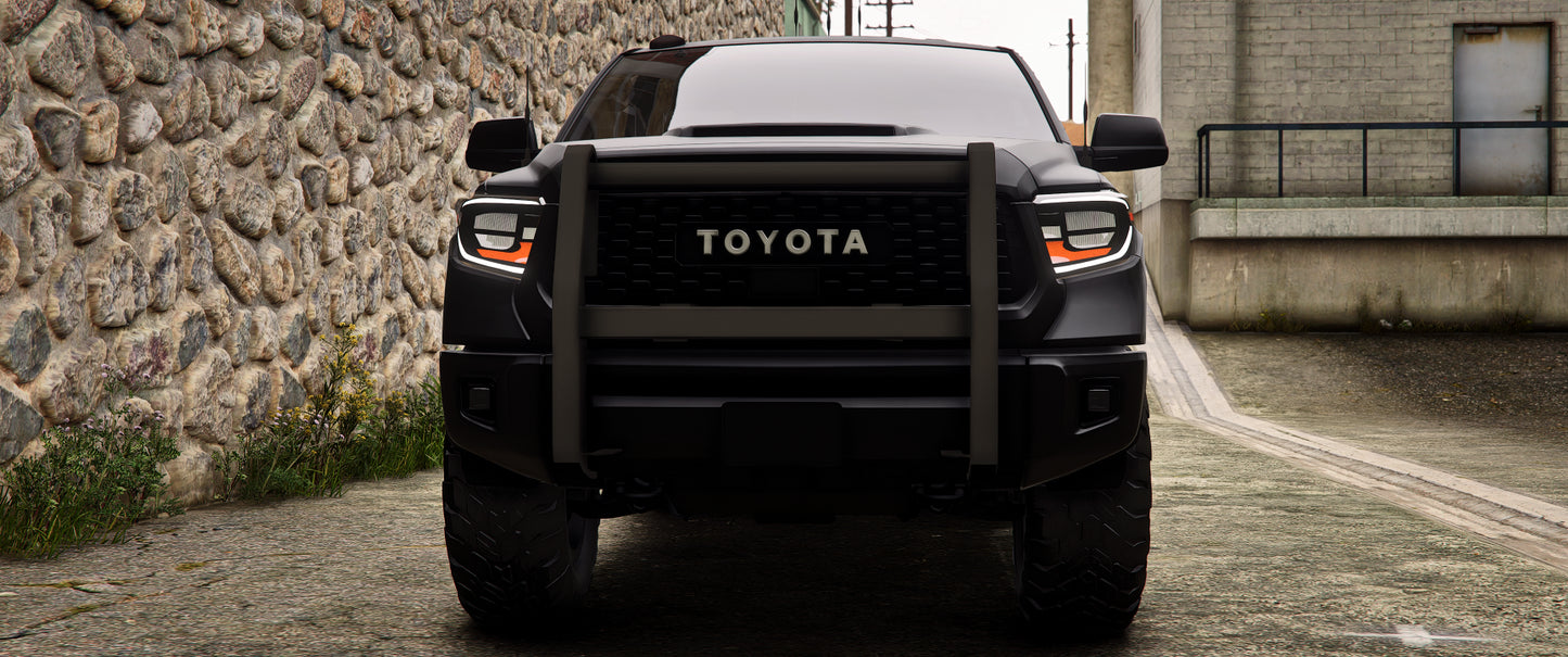 Armored Toyota Tundra TRD