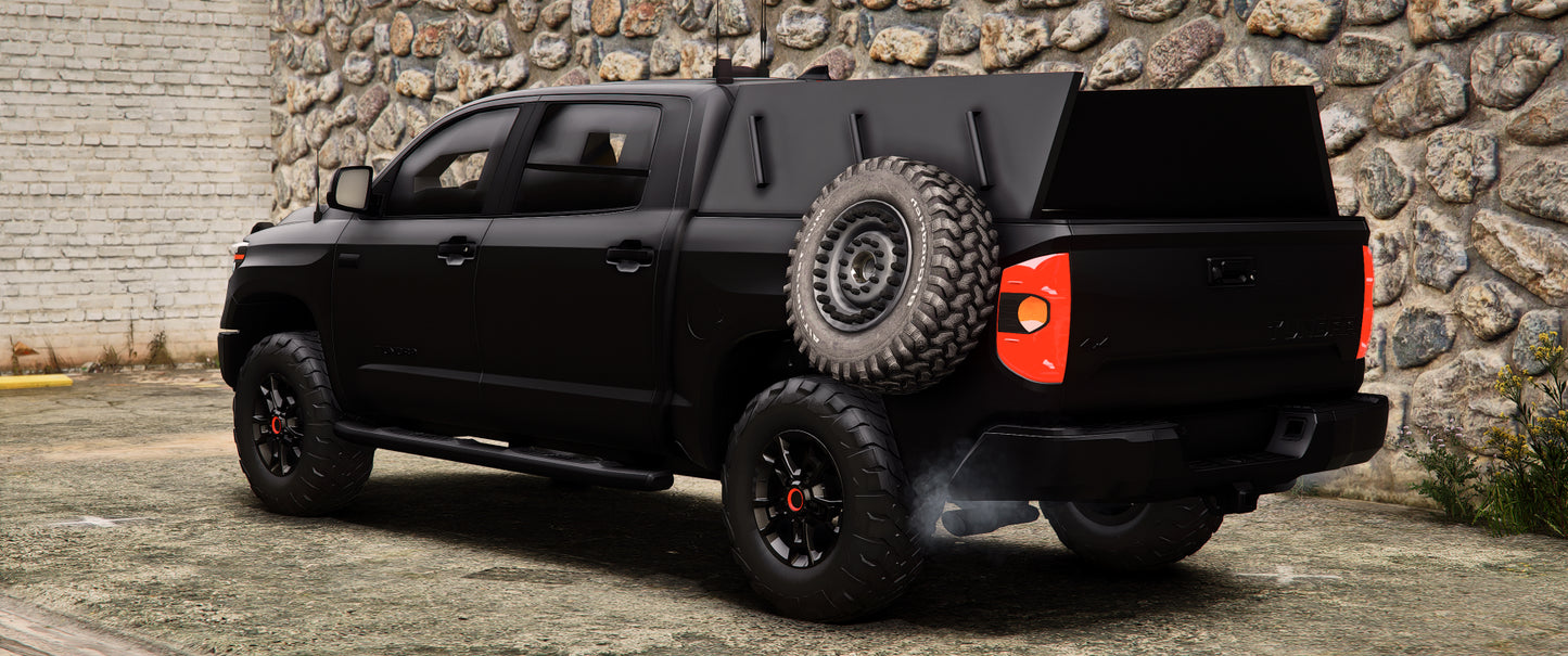 Armored Toyota Tundra TRD