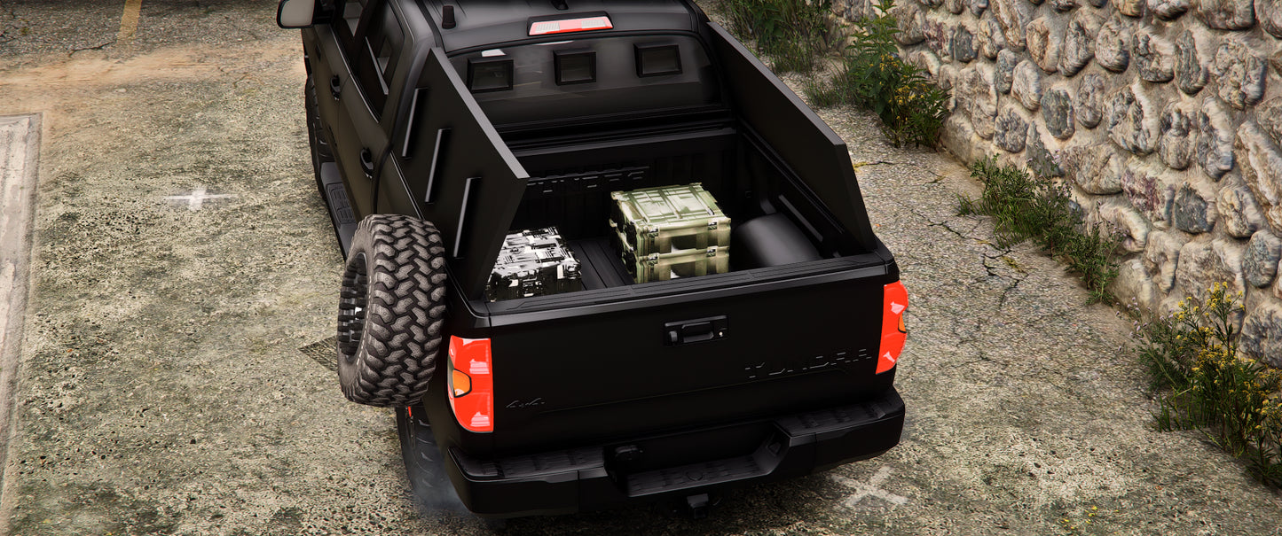Armored Toyota Tundra TRD