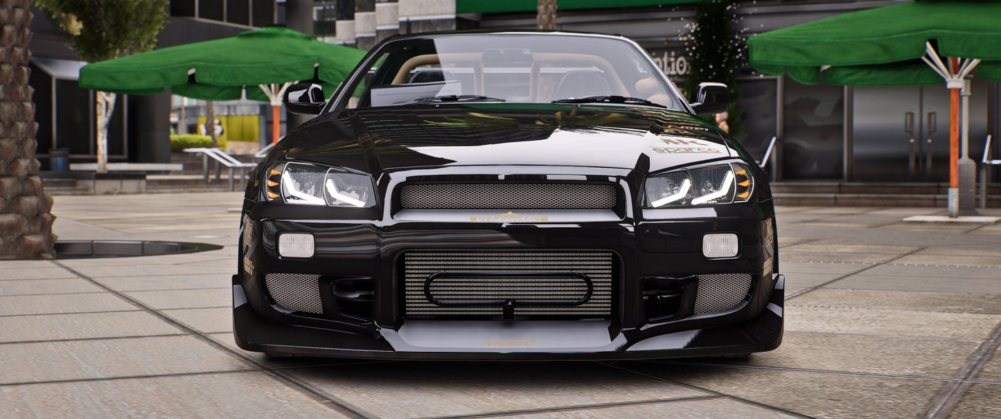 (Debadged) Nissan Skyline R34 Twin Turbo