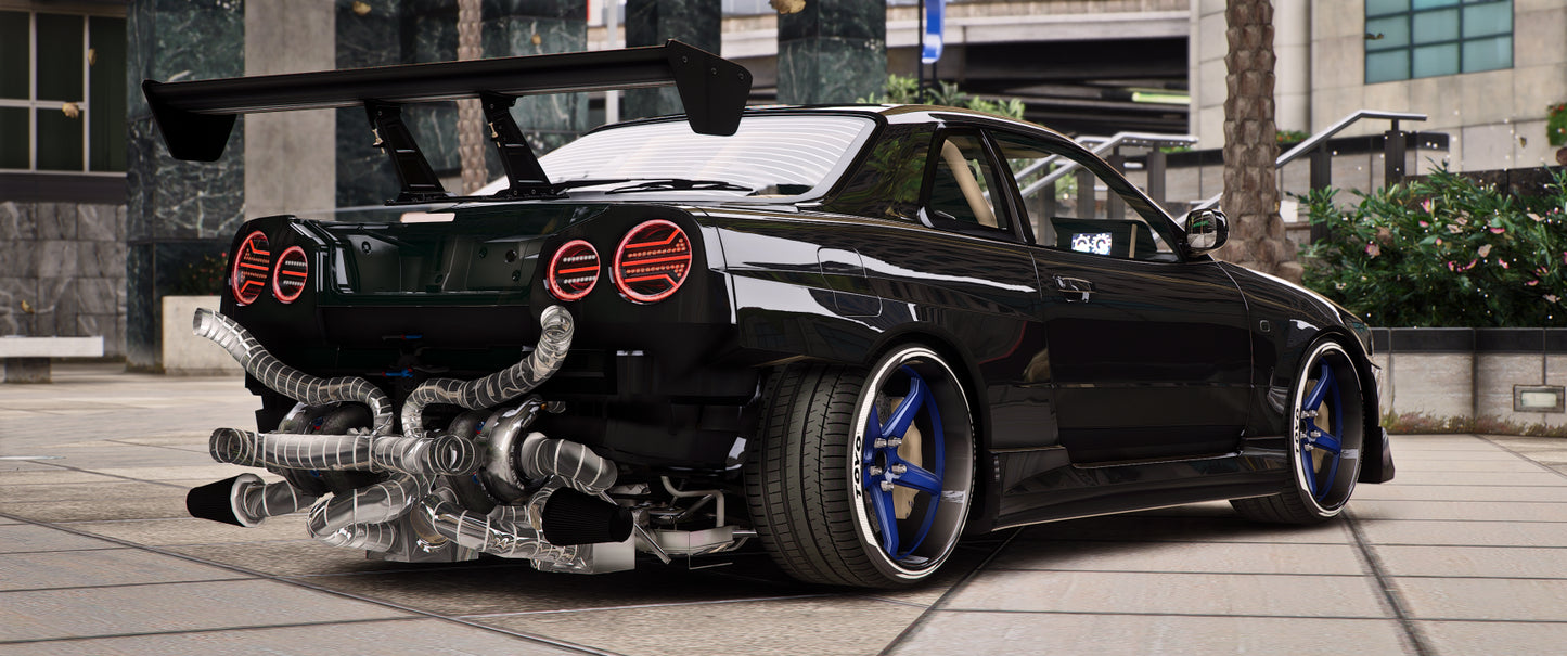 (Debadged) Nissan Skyline R34 Twin Turbo