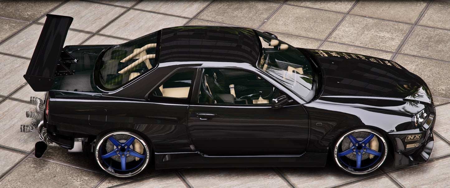 (Debadged) Nissan Skyline R34 Twin Turbo