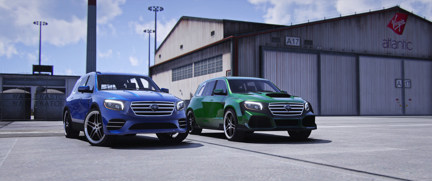 (Lore Friendly) Benefactor XLB Pack (Addon Sound + 3 Tuning Parts + Livery Map)