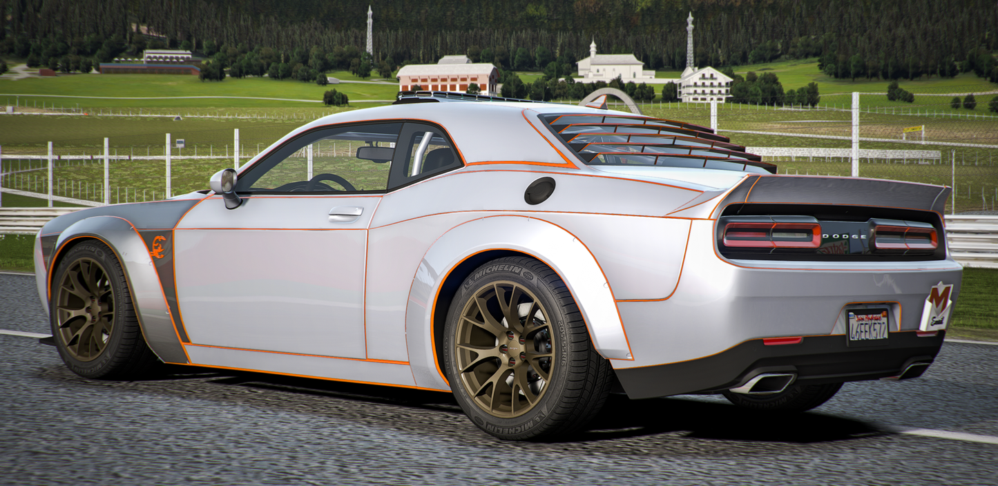 Custom Animated Dodge Challenger 426 Hellephant