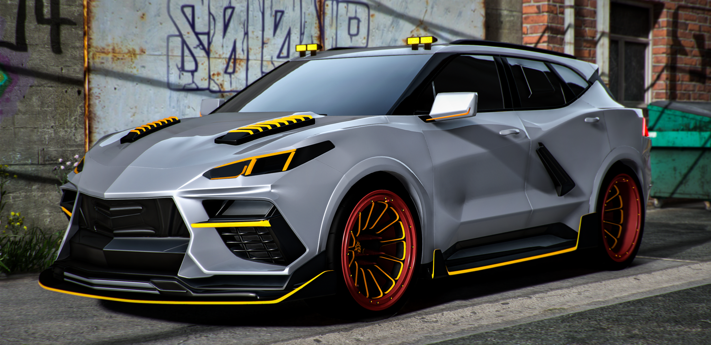 (Debadged) 2025 Chevrolet Corvette SUV Hycade SS