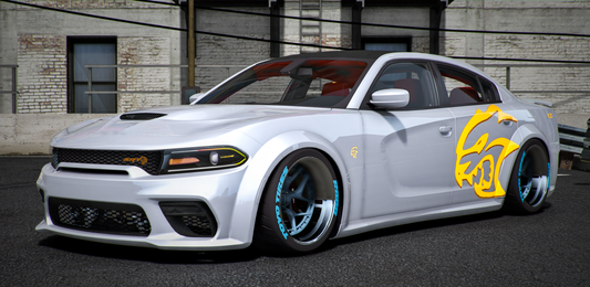 Dodge Charger Hellcat Customs [Dinamic RGB Lights]