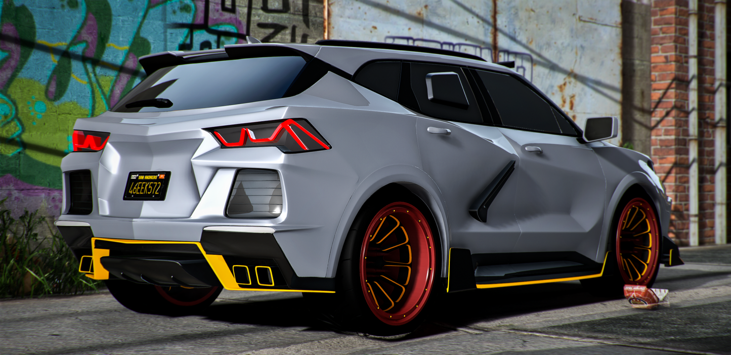 (Debadged) 2025 Chevrolet Corvette SUV Hycade SS