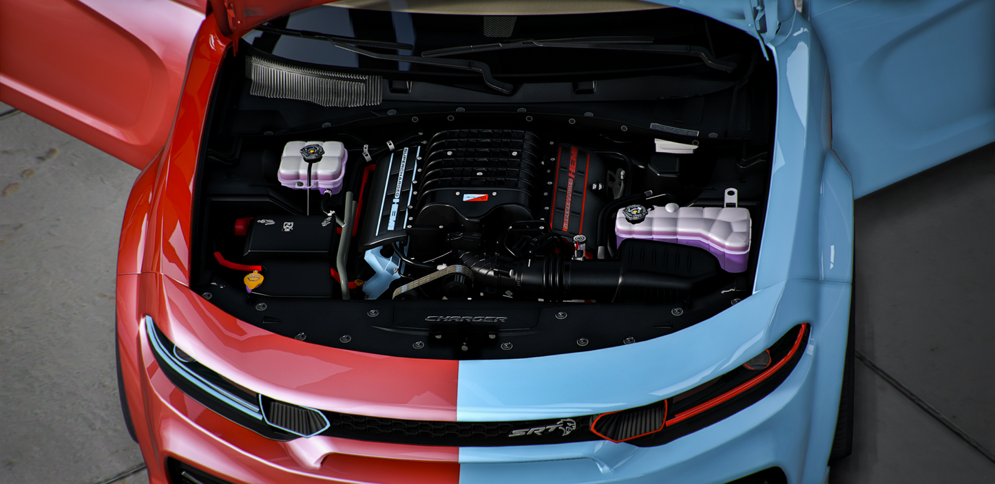 Custom 2 Face Dodge Charger SRT Hellcat