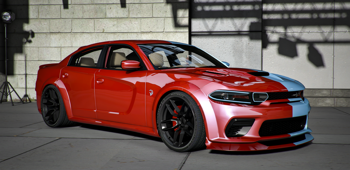 Custom 2 Face Dodge Charger SRT Hellcat