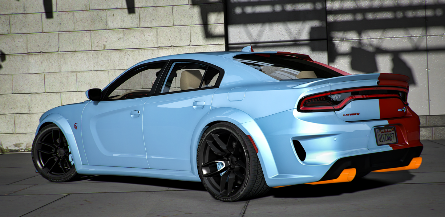 Custom 2 Face Dodge Charger SRT Hellcat