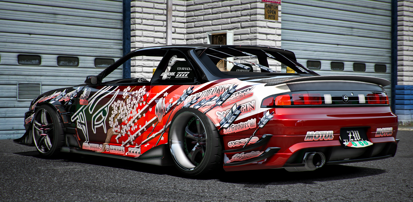 Nissan Silvia S14 'Attack Line'