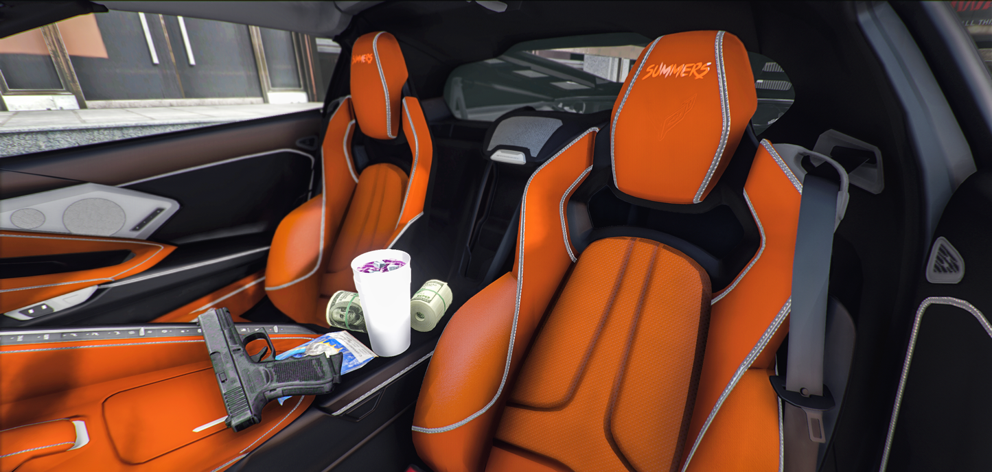 Chevrolet Corvette C8 Bape Edition [Animation Window]