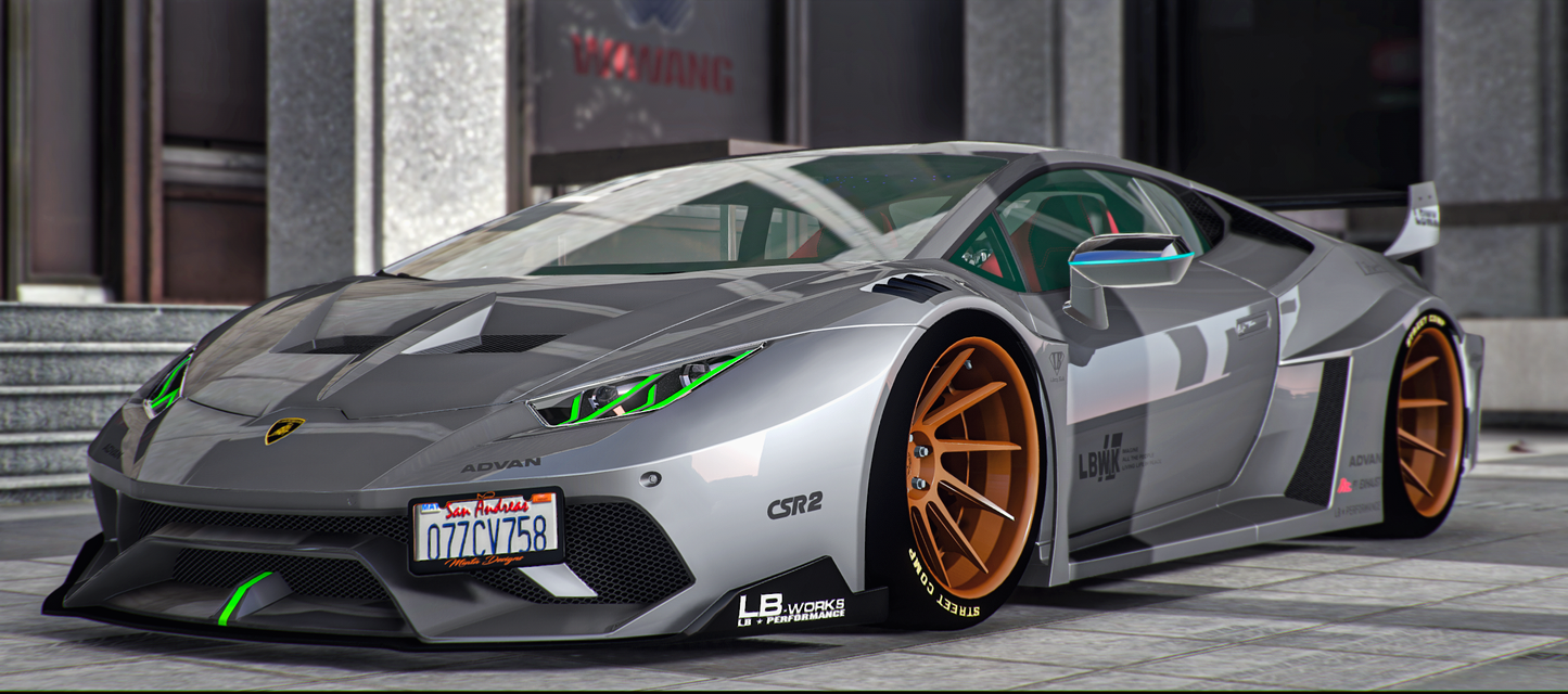 2020 Lamborghini Huracan Liberty Walk Silhouette Twin Turbo