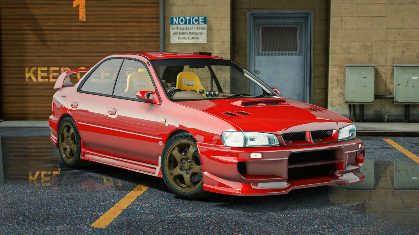 Subaru Impreza 1996 (Many Tuning)