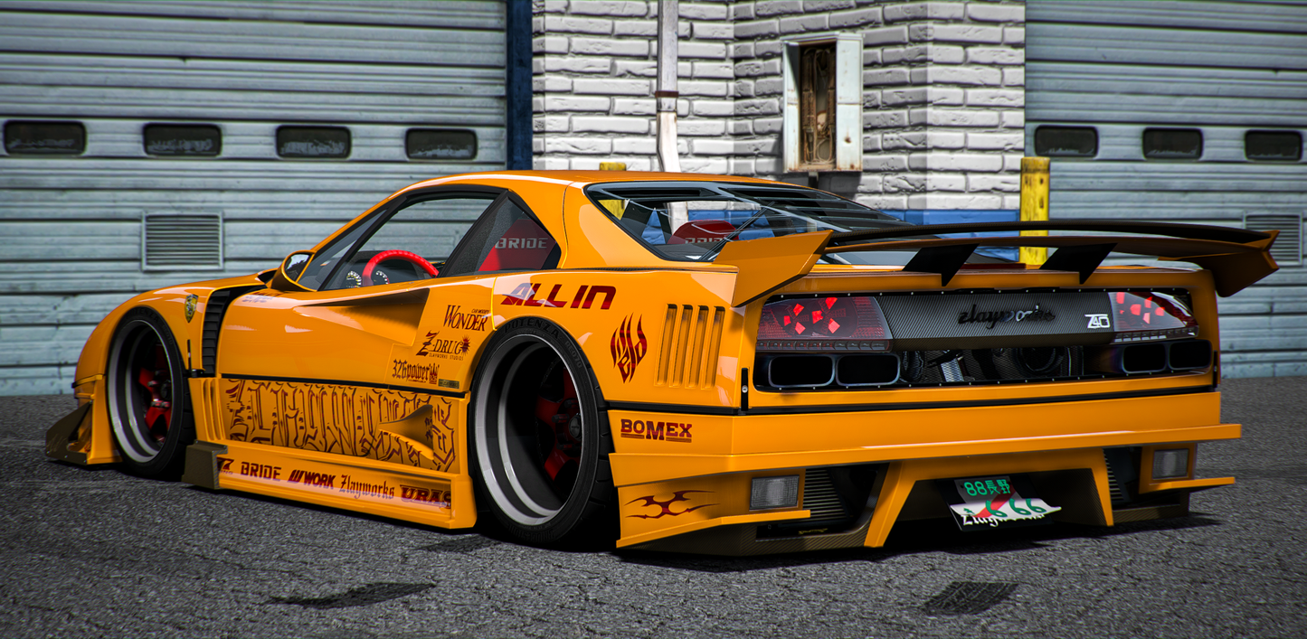 (Lore Friendly + Badged) Ferrari F40 'Z40'