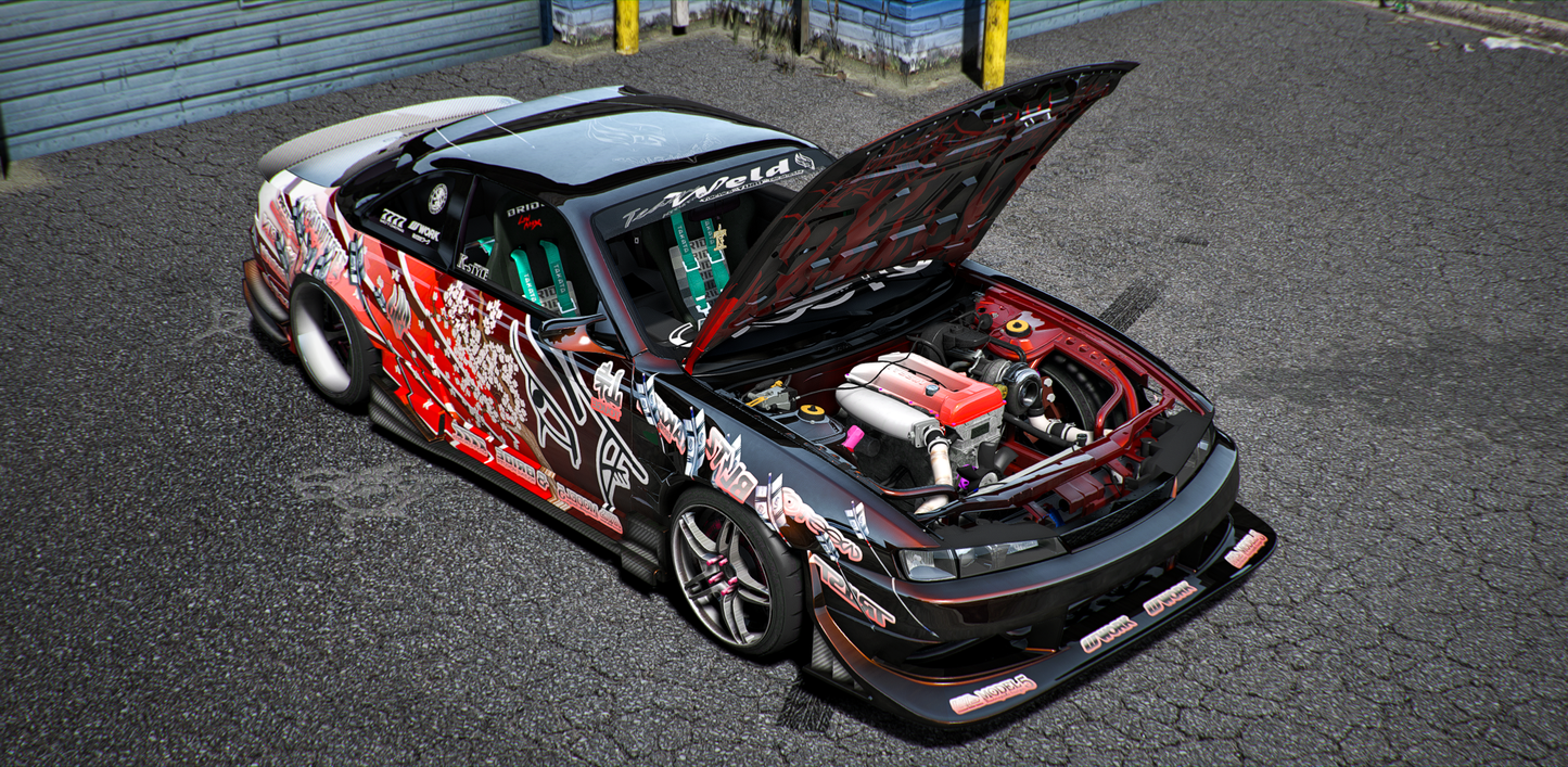 Nissan Silvia S14 'Attack Line'