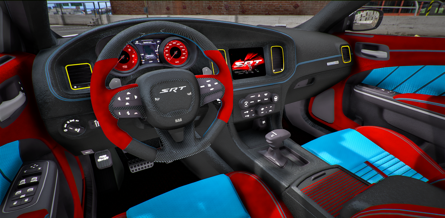 Dodge Charger Hellcat Customs [Dinamic RGB Lights]