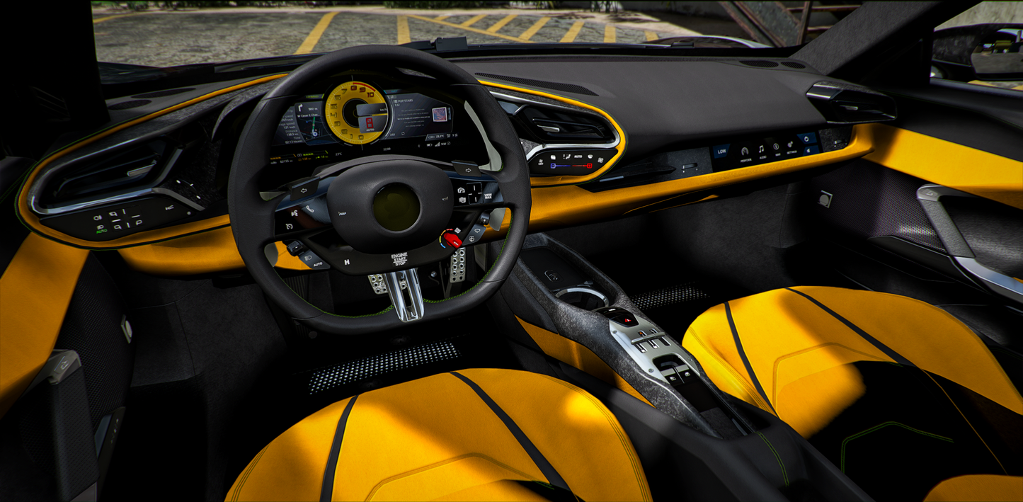 (Debadged) Ferrari 296 Mansory Custom