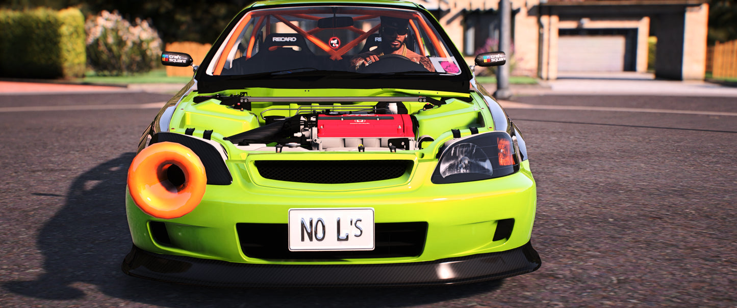 Honda EK9 Nuwels