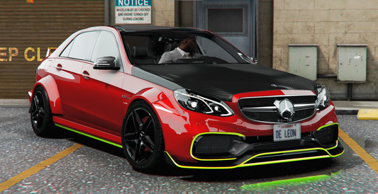 2014 Mercedes E63 Prior Design [Animated Lights]