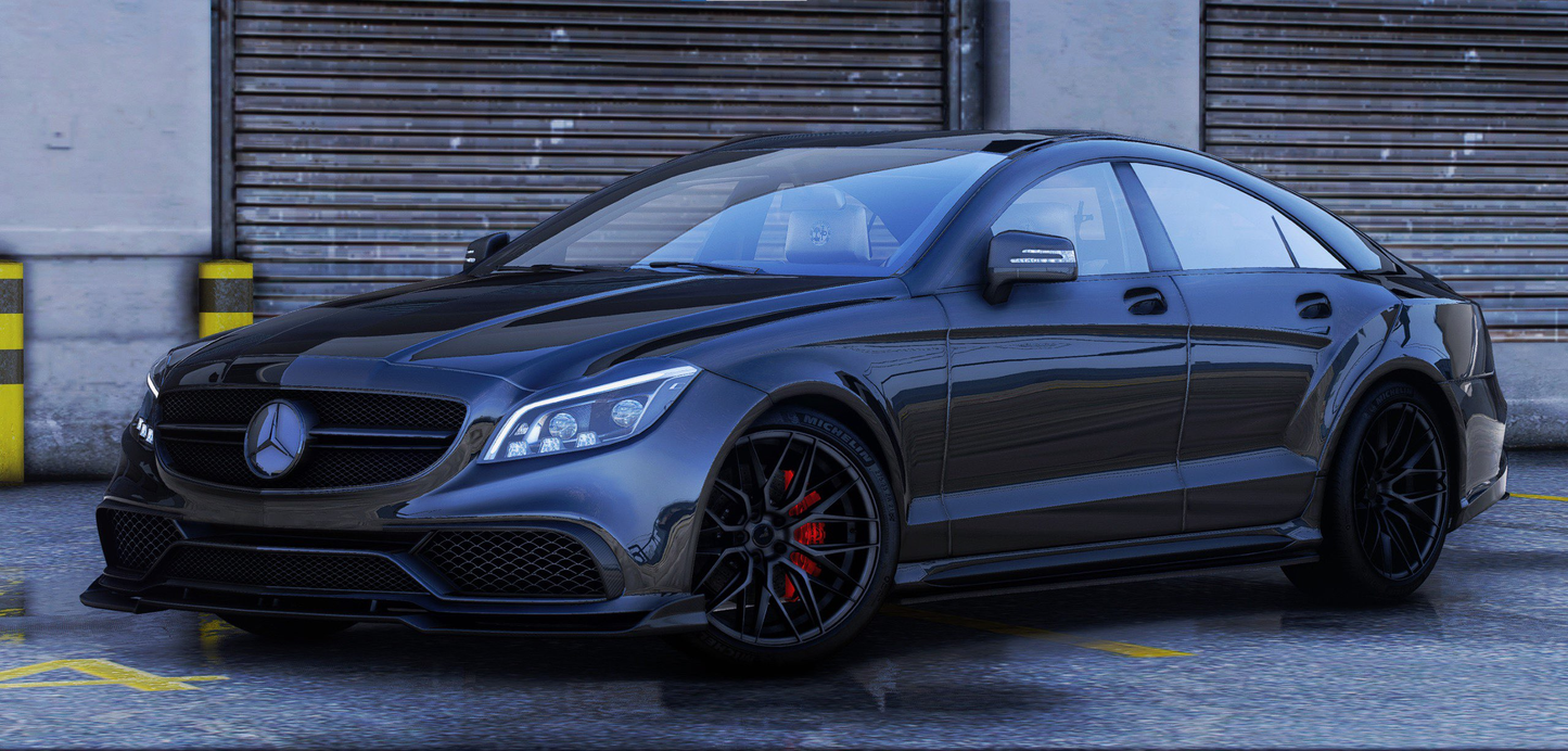 Mercedes Benz CLS63 AMG Mafia (Ice Watch, AK,Money & Drugs)
