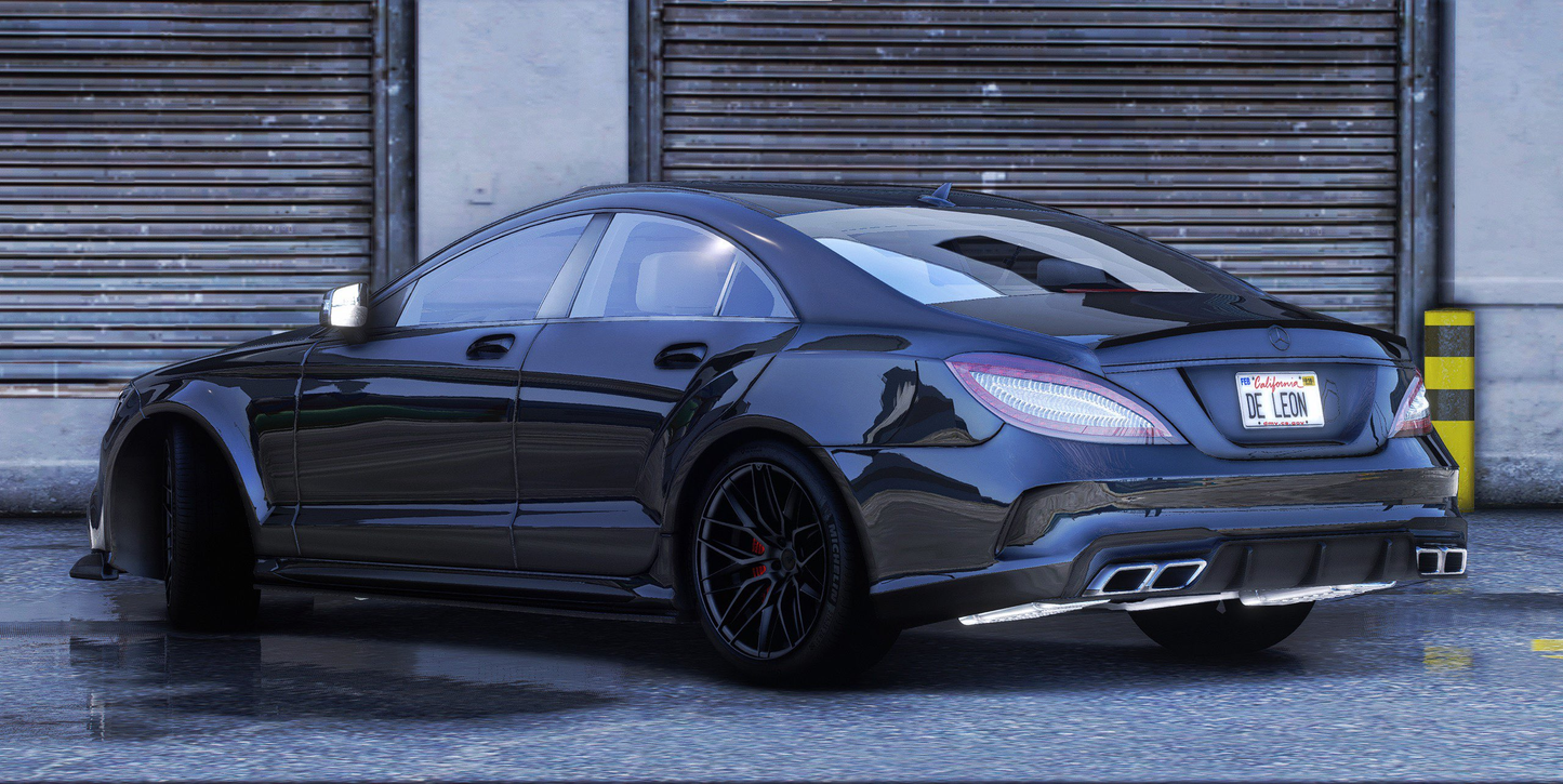 Mercedes Benz CLS63 AMG Mafia (Ice Watch, AK,Money & Drugs)
