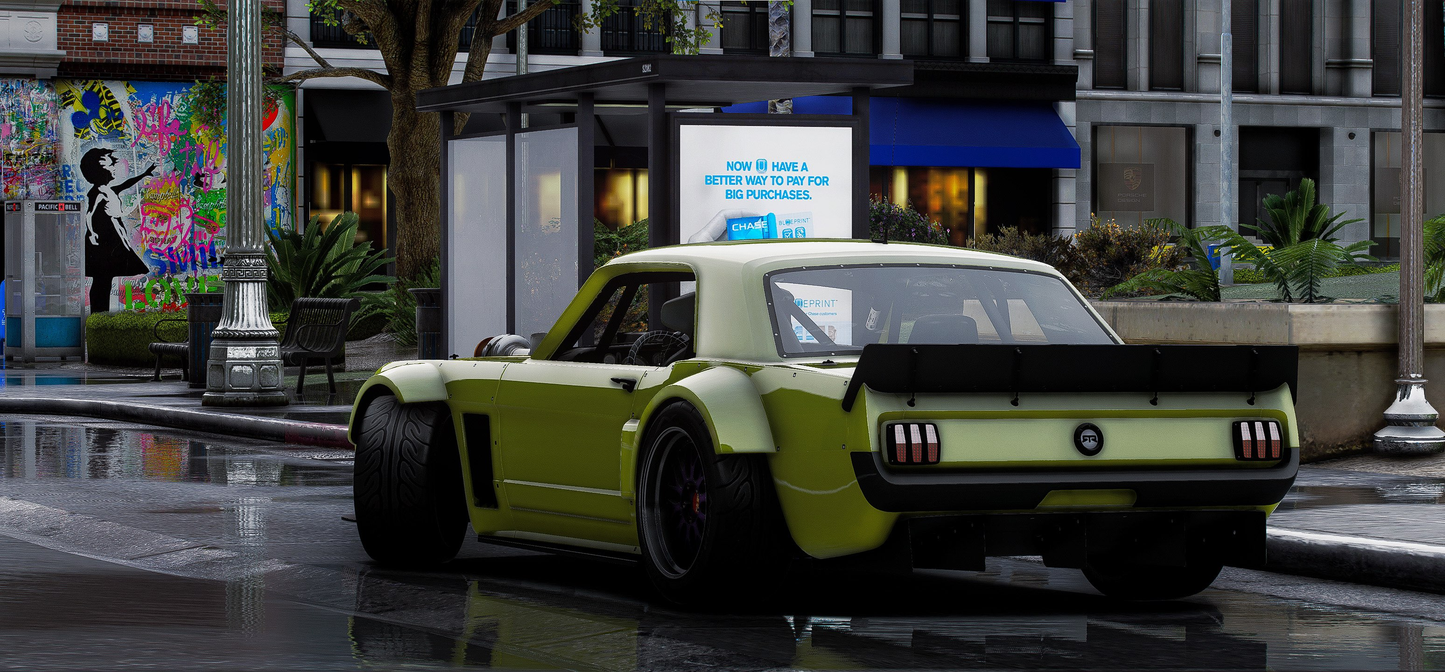 Ford Mustang Hoonicorn Drift