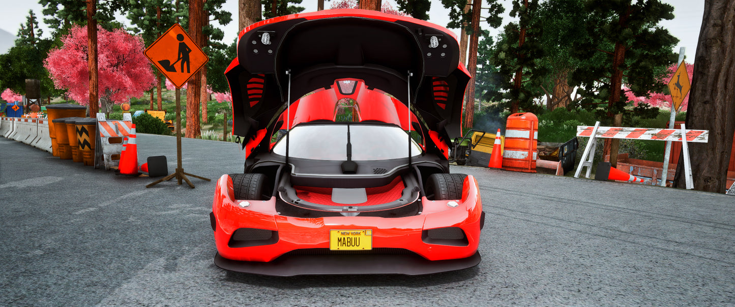 (Debadged + Badged) Koenigsegg Agera R 2013